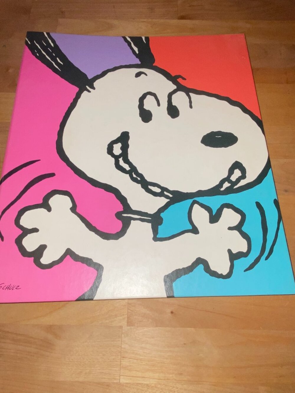 80s / 90s Hallmark Grinning Snoopy Refillable Scrapbook
